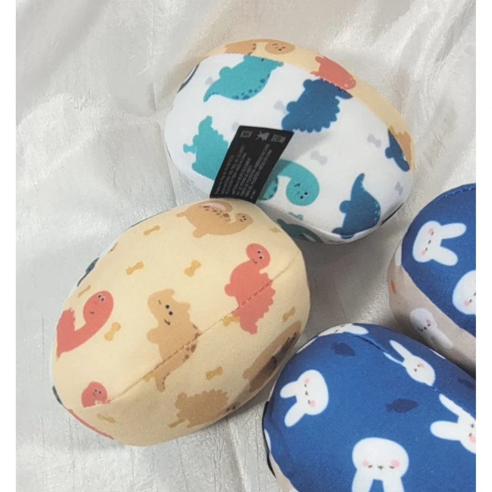 4 Replacement Balls for 4Moms Momaroo Mobile Toy - 2 Crinkles & 2 Jingles